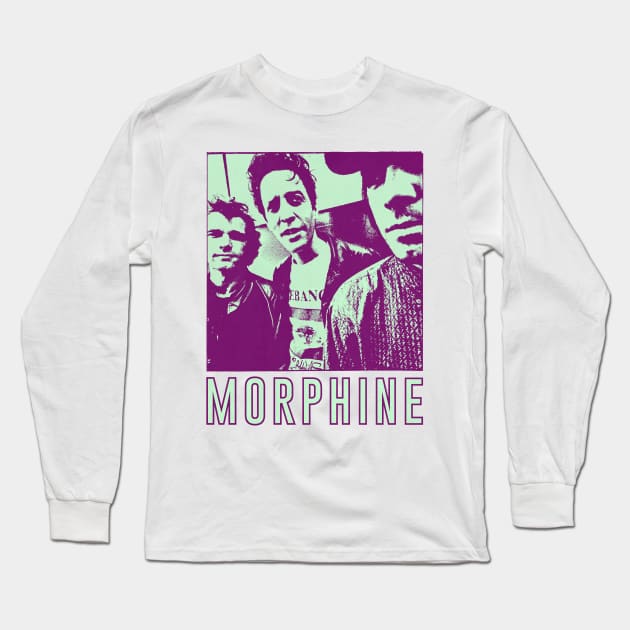 Morphine  -- 90s Fan Design Long Sleeve T-Shirt by unknown_pleasures